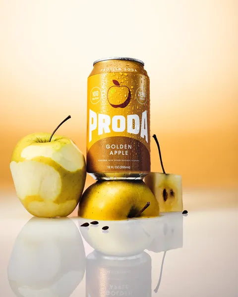 PRODA Golden Apple can with its fruit