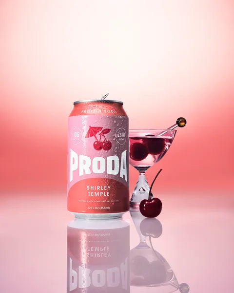 PRODA Shirley Temple can with its fruit