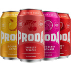 PRODA Fan Favorites Pack with Golden Apple, Shirley Temple, Strawberry Lemonade and Cherry Lime cans