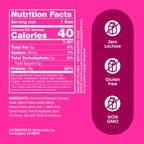 PRODA Fan Favorites protein soda variety pack Nutrition Facts and ingredients
